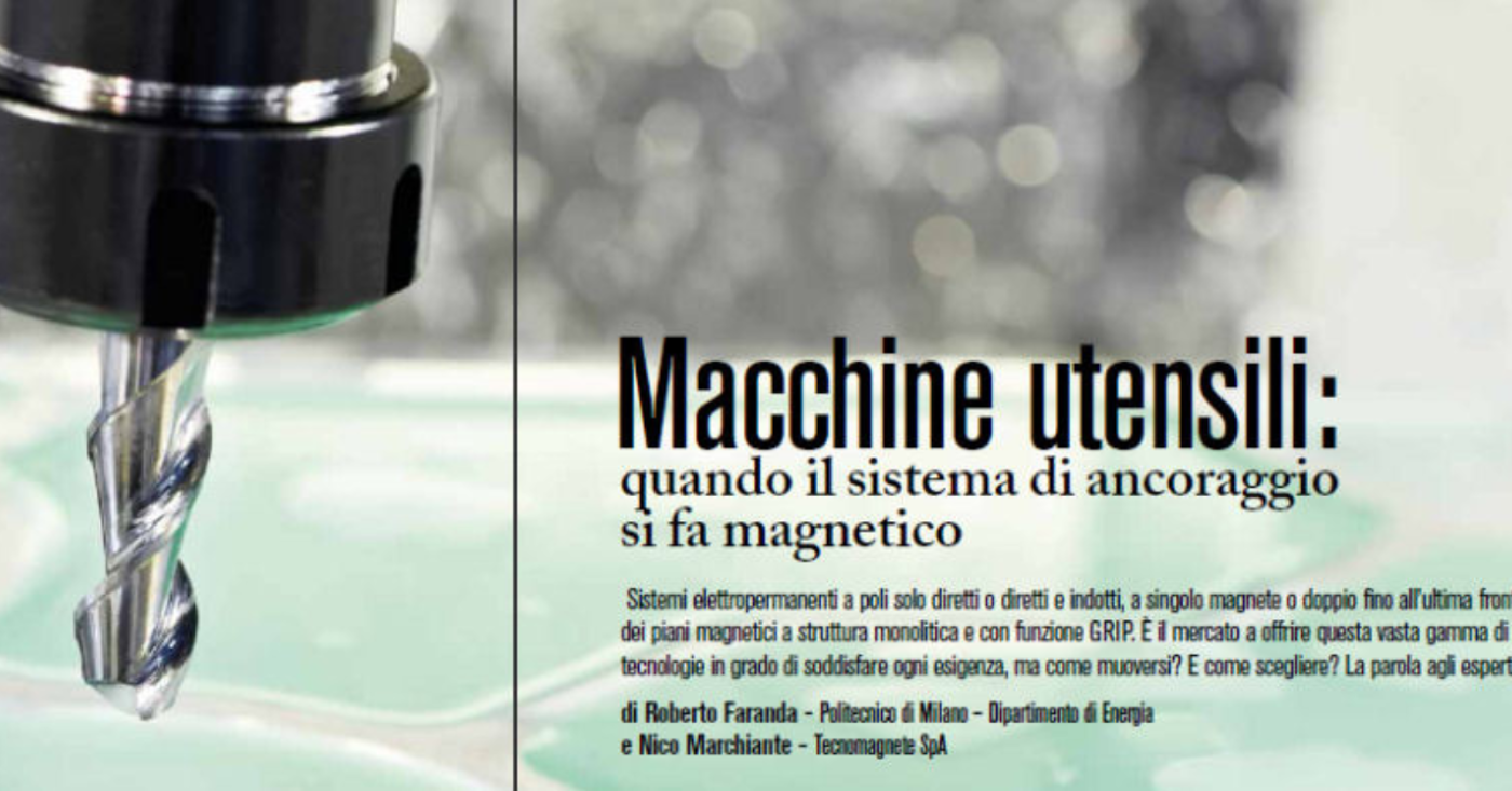 Quando il sistema di ancoraggio si fa magnetico